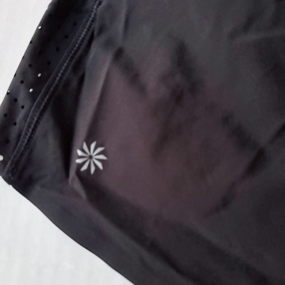 Athleta New Hustle 3" Black Running Shorts in Black Size XS NWT - Picture 12 of 16